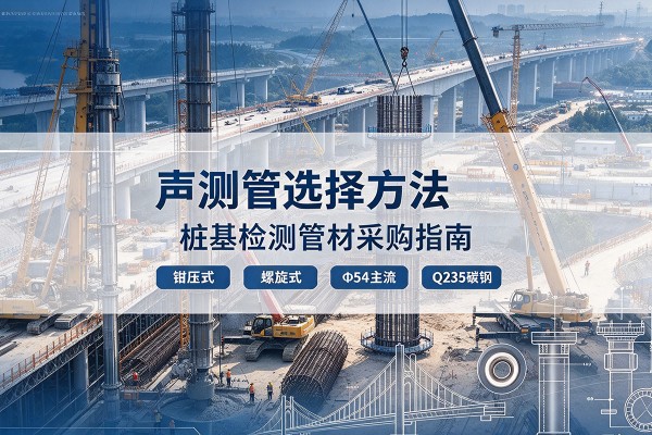 勐腊声测管选型标准